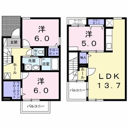 グランシャリオＡの物件間取画像